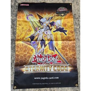 Yu-Gi-Oh Eternity Code OTS Fabric Banner Accesscode Talker Promo Display Konami